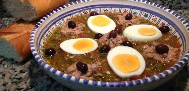 Tunesisk salat – Salade Mechwiya