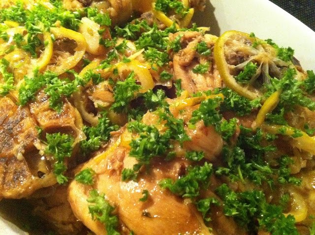 Citronglaseret Kylling