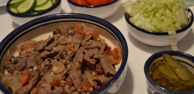 Hjemmelavet shawarma