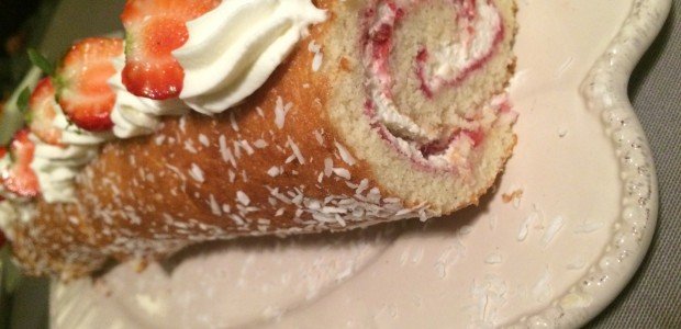 Lækker roulade med bær