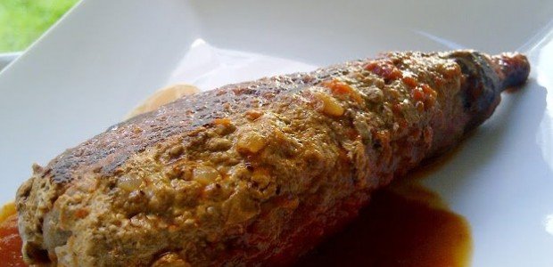 Tyrkisk kødstegt aubergine